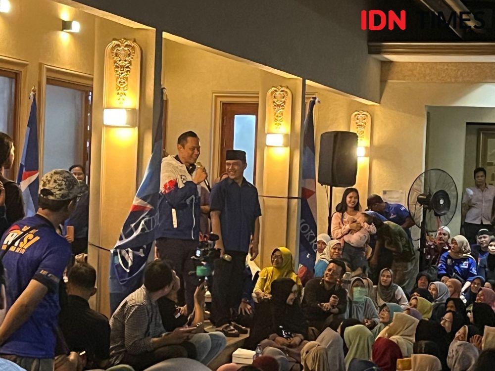 Kampanye Pertama di Depan Warga, AHY: Masih Ingat Pak SBY?