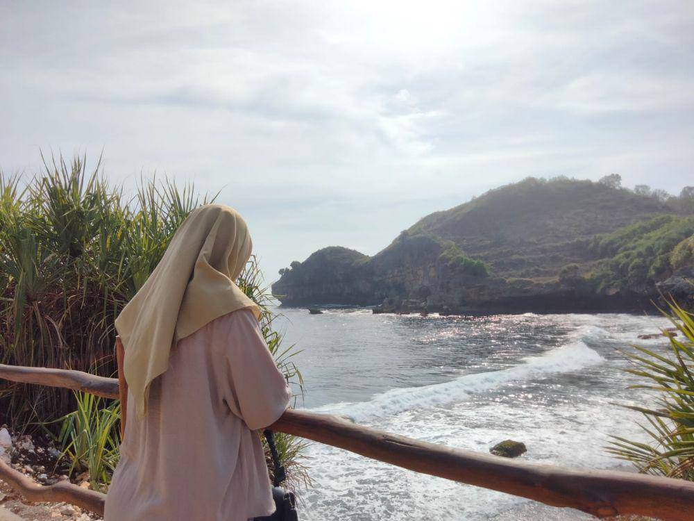 Pantai Klotok (dok. pribadi/Isna Zulfia)
