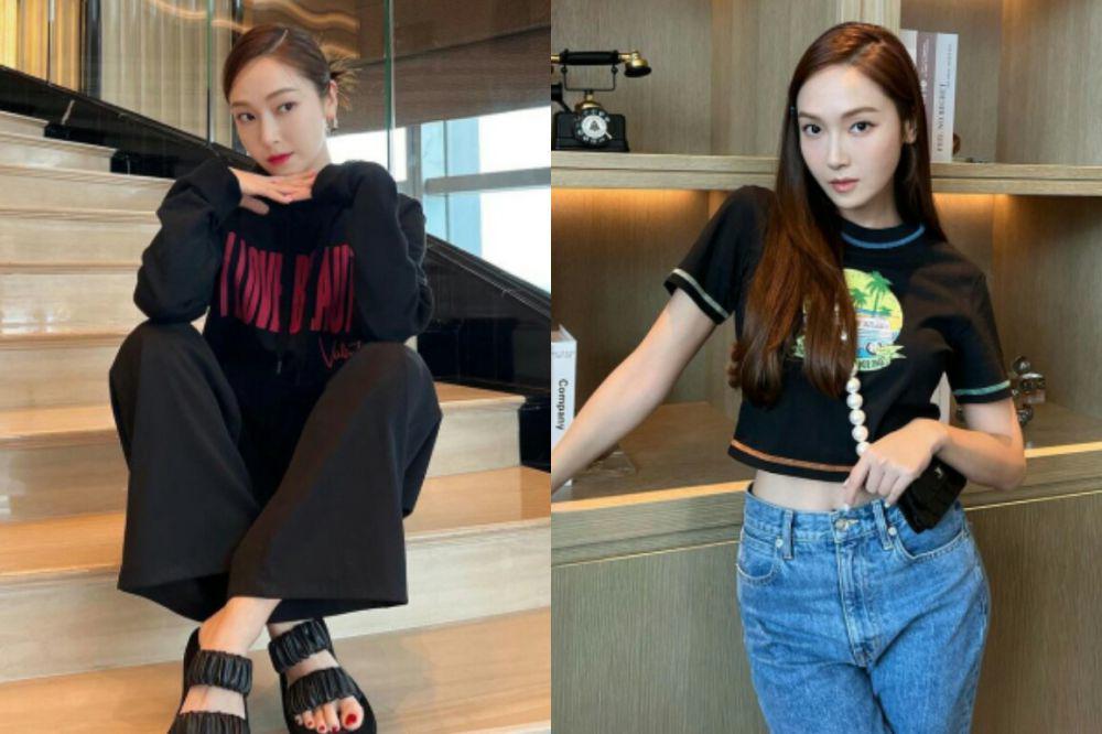 9 Inspirasi Black Outfit ala Jessica Jung, Effortlessly Chic!