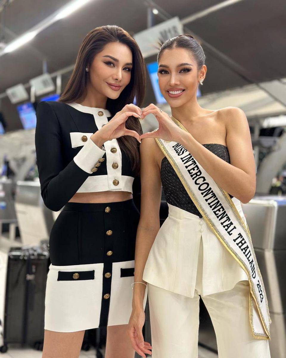 Potret Keberangkatan Finalis Miss Intercontinental 2023 ke Mesir (Instagram.com/firstwang)