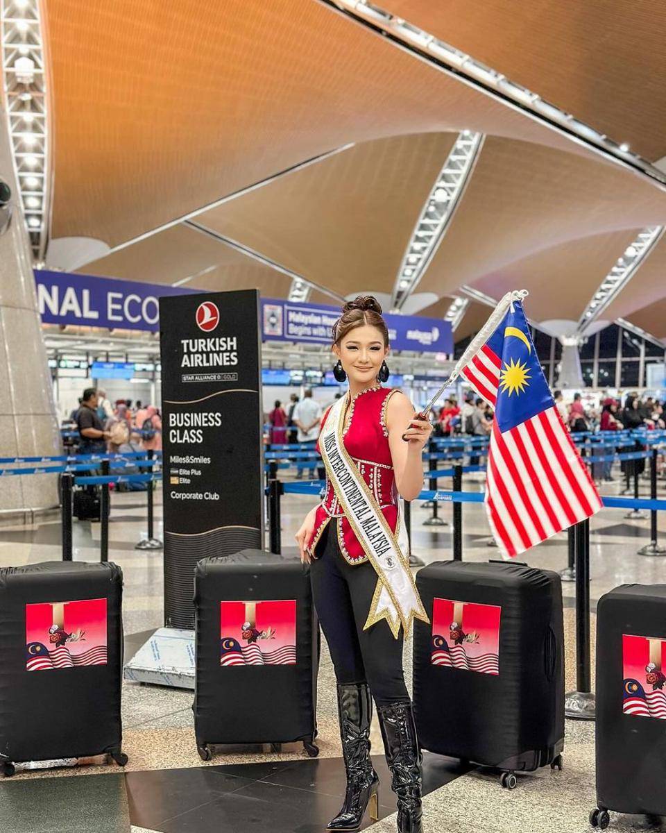 Potret Keberangkatan Finalis Miss Intercontinental 2023 ke Mesir (Instagram.com/lindsey_yap)