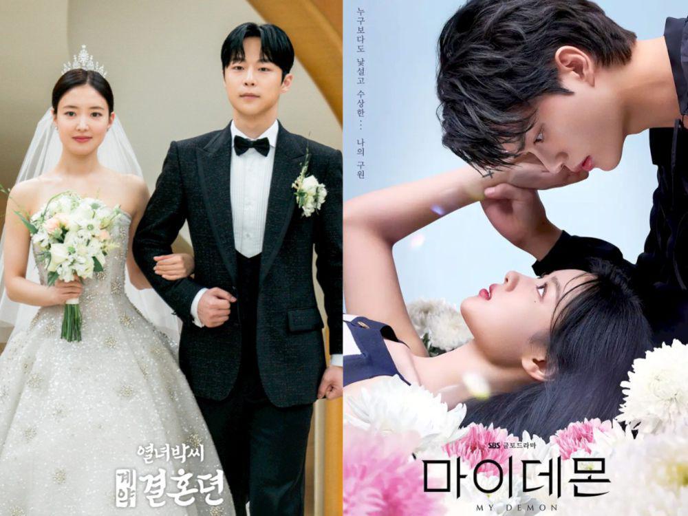 poster The Story of Park's Marriage Contract dan My Demon (dok. MBC | dok. SBS)