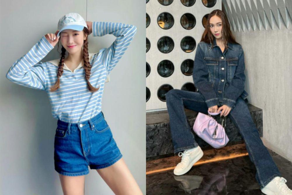 9 Ide Padu Padan Denim ala Jessica Jung, Kasual hingga Semi-Formal!