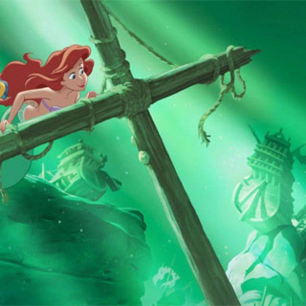 Ilustrasi Dongeng Putri Duyung (dok. Walt Disney)