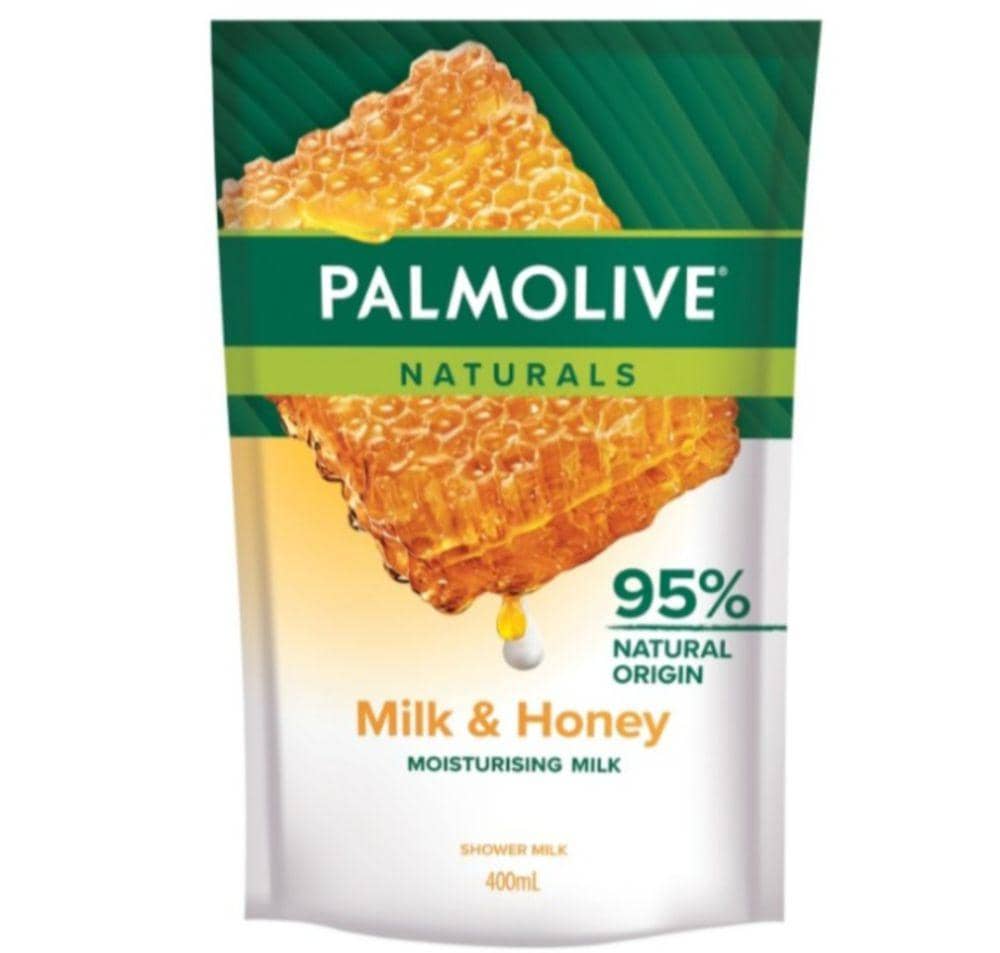 Palmolive Naturals Milk and Honey Body Wash (tokopedia.com/Mathbeth Olshop)