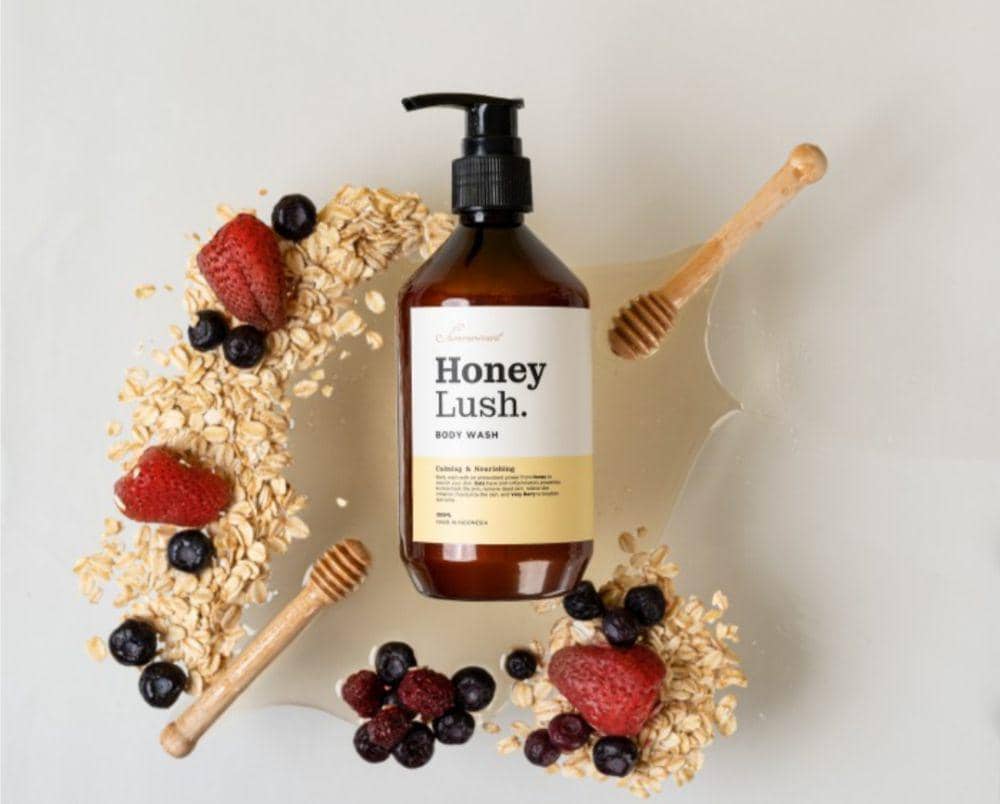 Summerscent Honey Lush Body Wash (tokopedia.com/Helo Halo.id)