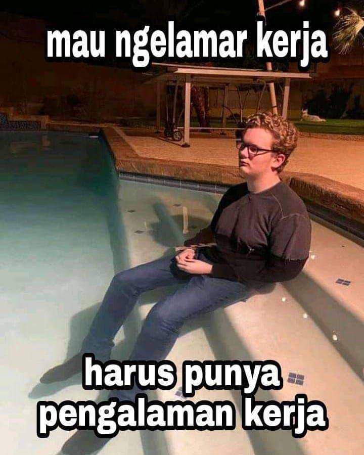 Meme menganggur (instagram.com/barkas.sumbar)