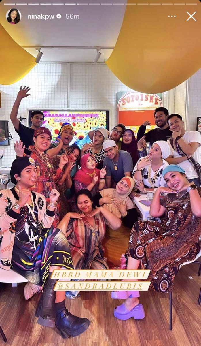 potret Fadil Jaidi jadi sugar daddy di perayaan ulang tahun sahabat (Instagram.com/ninapkw)