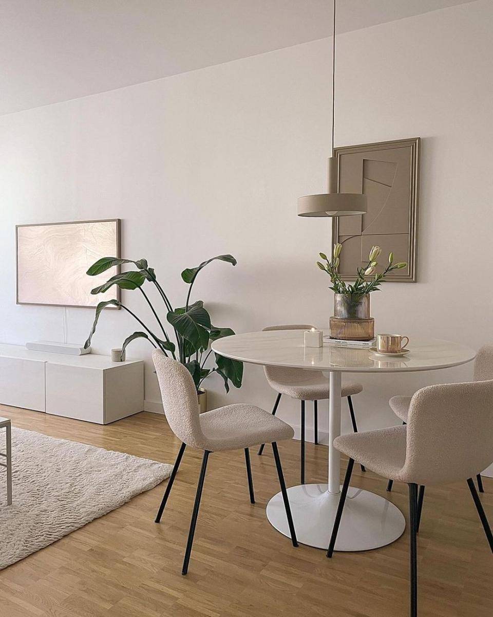 Desain meja makan. (instagram.com/styledt.de)