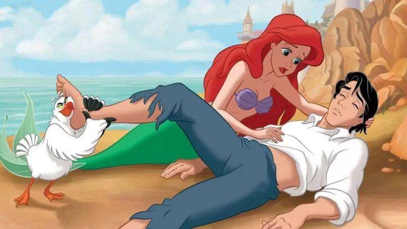 Ilustrasi Dongeng Putri Duyung (dok. Walt Disney)