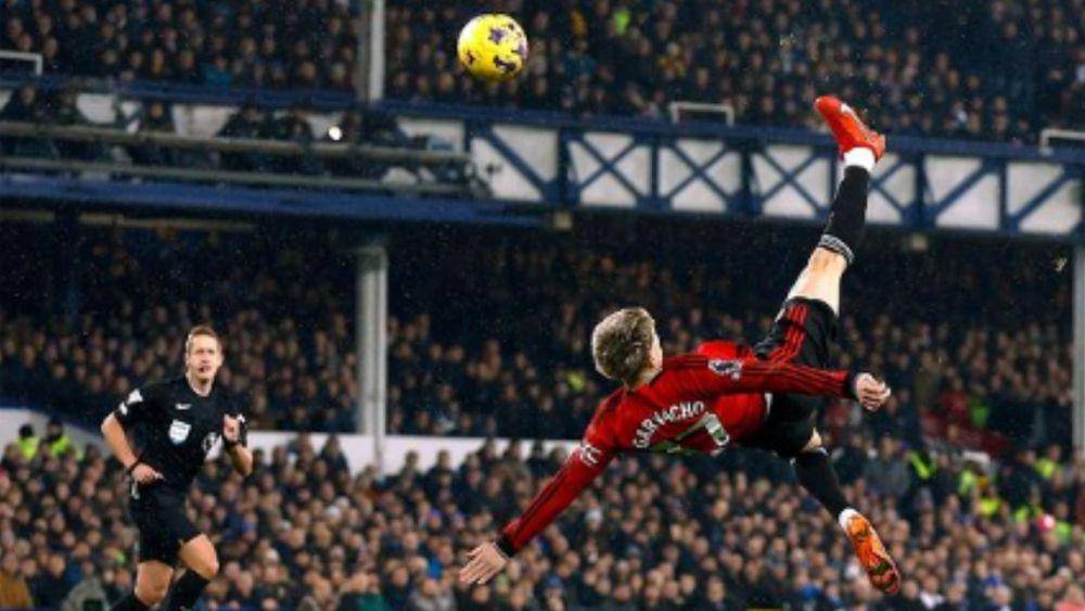Gol Salto Alejandro Garnacho (www.instagram.com/premierleague)