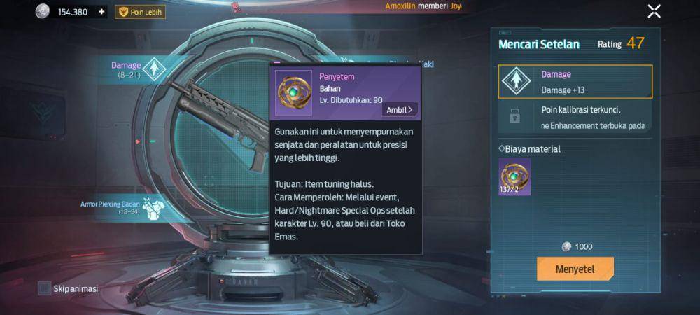 Setelan Prime Enhancement Undawn (dok. Tencent Games/Undawn)