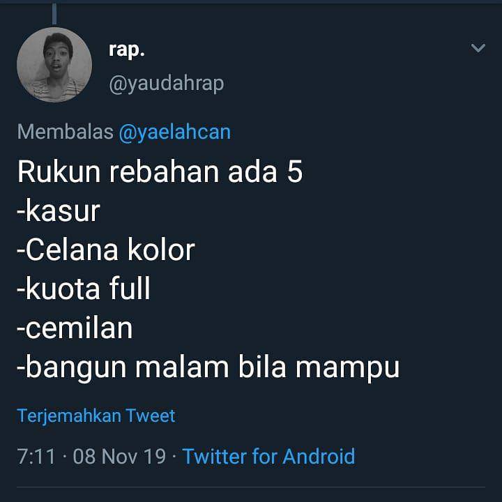Meme menganggur (instagram.com/meme.wkwk)