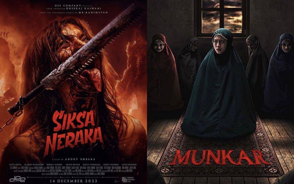 film horor yang tayang Desember 2023 (Instagram.com/deecompany_official | Instagram.com/munkarfilm)