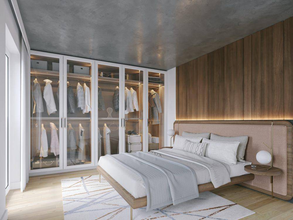 Inspirasi warna earth tone pada dinding kamar tidur (unsplash.com/backbone_visuals)