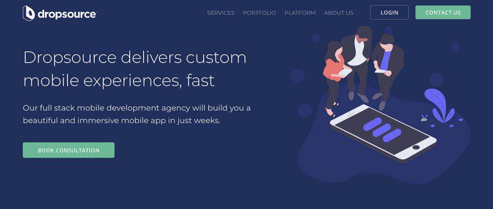 Website Dropsource (dropsource.com)