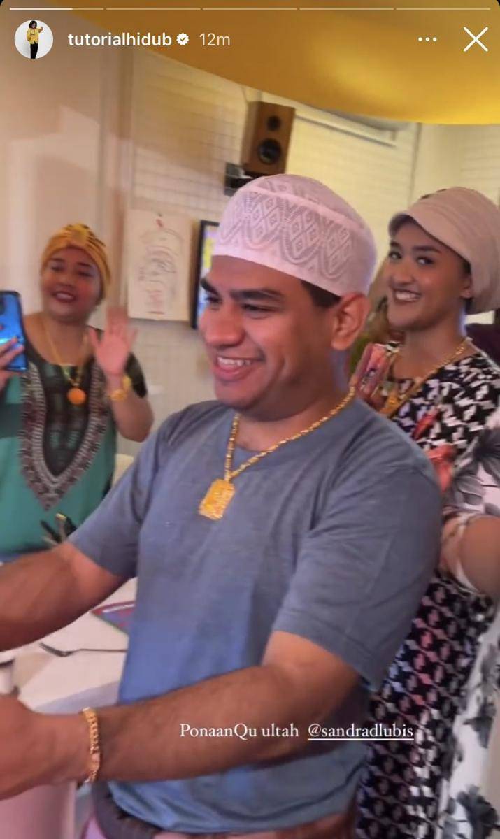 potret Fadil Jaidi jadi sugar daddy di perayaan ulang tahun sahabat (Instagram.com/tutorialhidub)
