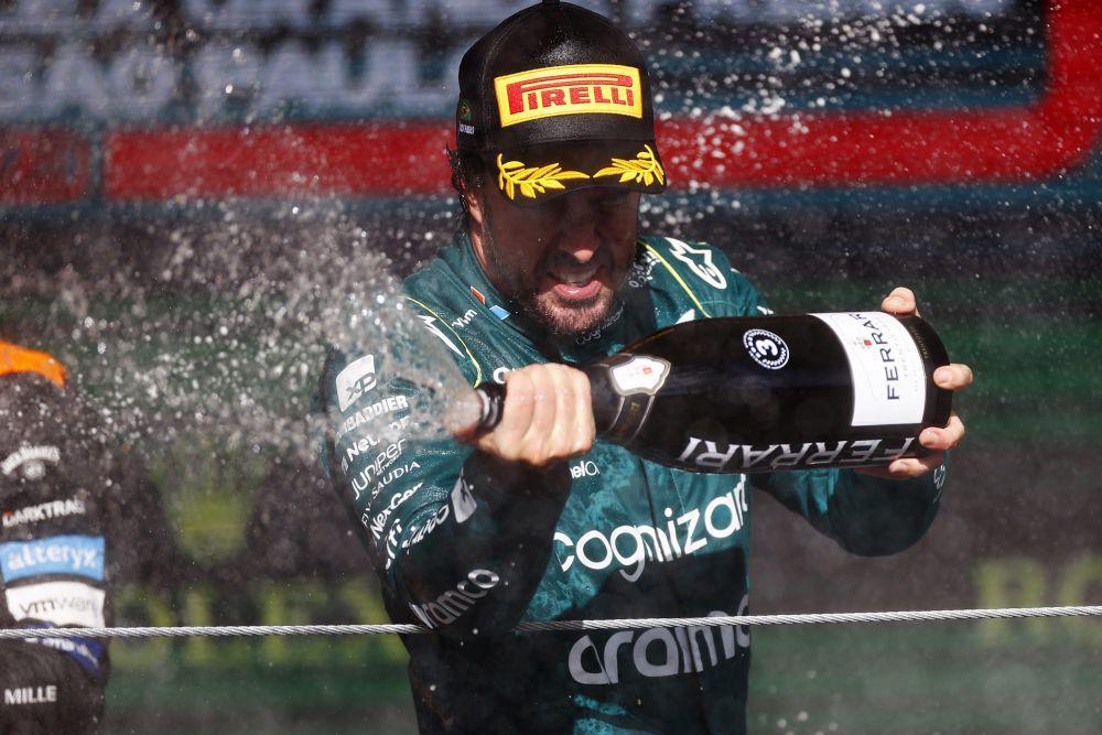 Potret 8 Podium Fernando Alonso selama Formula 1 2023