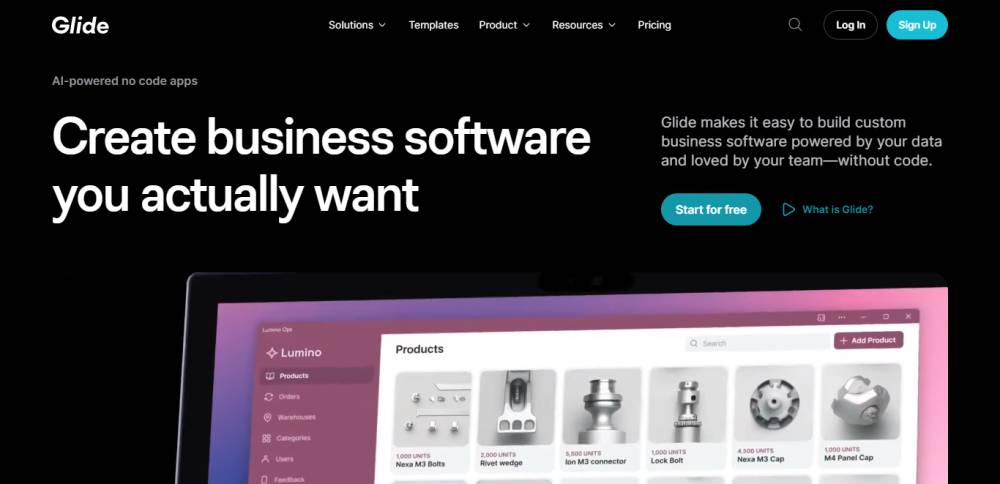 Website Glide (glideapps.com)