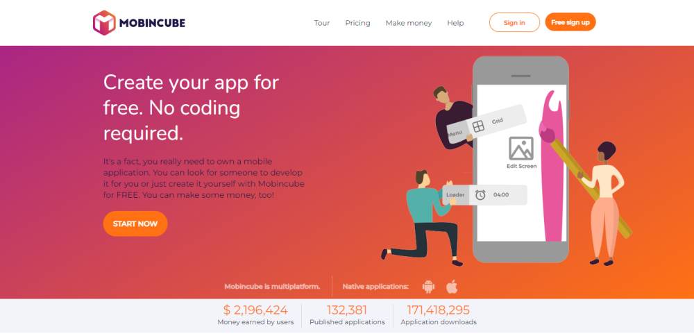 Website Mobincube (mobincube.com)