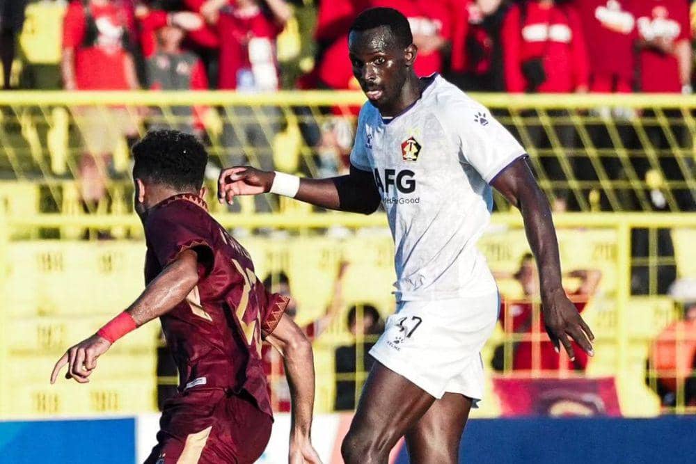 Persik Kediri dalam laga menghadapi PSM Makassar di Liga 1 2023/2024 putaran pertama. (instagram.com/persikfcofficial)