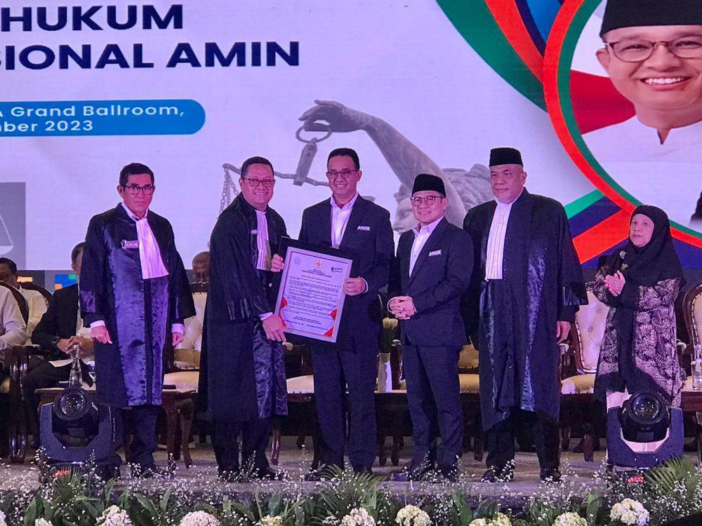 Susunan Tim Hukum AMIN, dari Hamdan Zoelva Hingga Susno Duadji