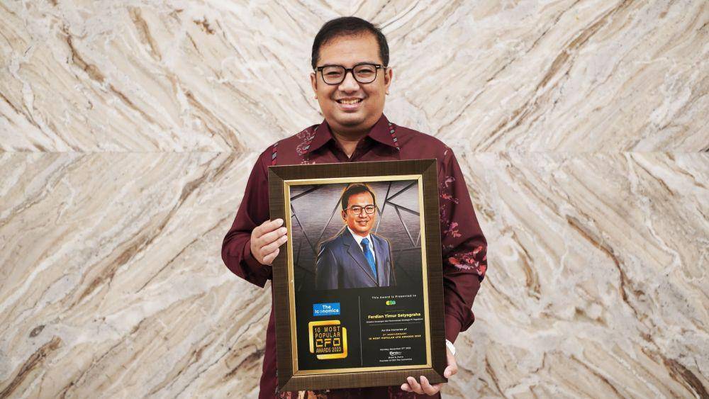 Direktur Keuangan dan Perencanaan Strategis PT Pegadaian Ferdian Timur Satyagraha. (dok. Pegadaian)