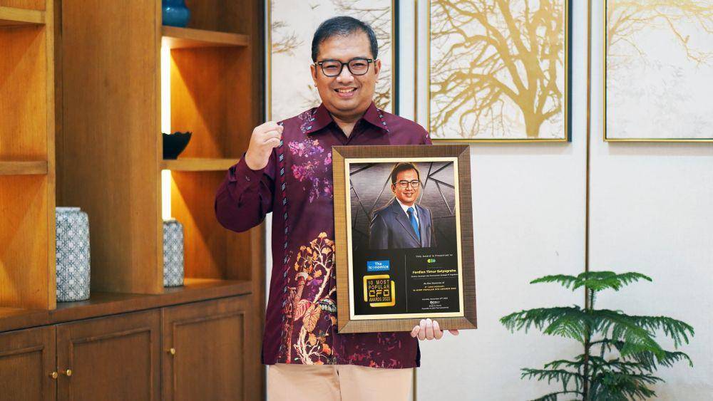 Direktur Keuangan dan Perencanaan Strategis PT Pegadaian Ferdian Timur Satyagraha. (dok. Pegadaian)