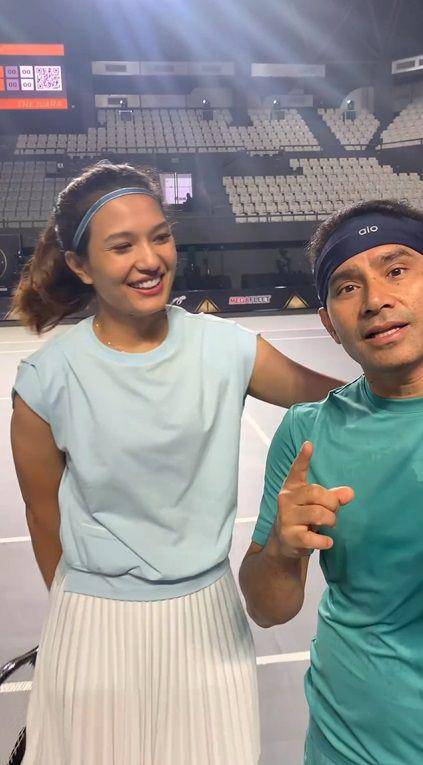 potret Judika dan Duma jajal lapangan sebelum tanding The Juara (instagram.com/jebreeetmedia)