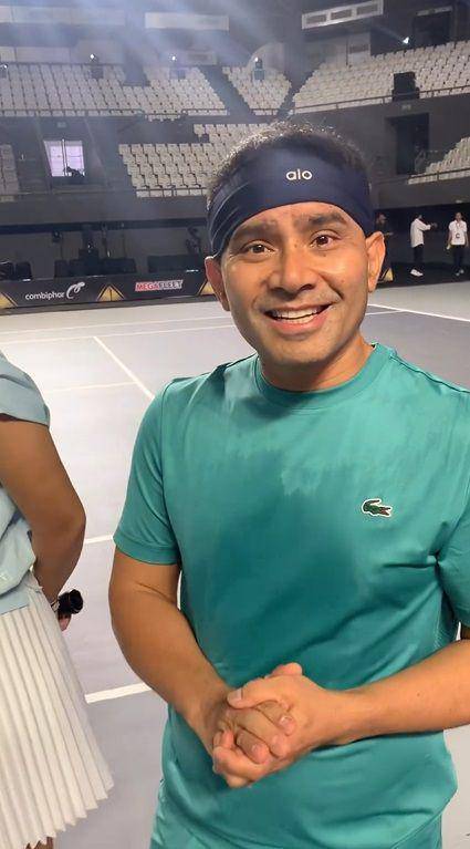 potret Judika dan Duma jajal lapangan sebelum tanding The Juara (instagram.com/jebreeetmedia)