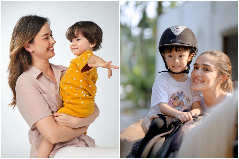 10 Potret Seleb dengan Anak Keduanya yang Berparas Bule, Rupawan!