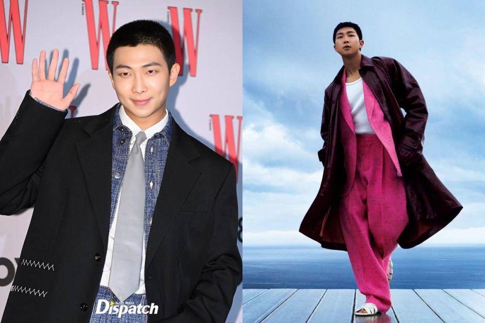 potret RM BTS (instagram.com/koreadispatch | instagram.com/rkive)
