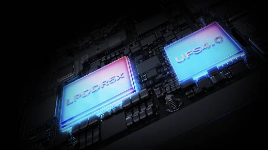 ilustrasi RAM LPDDR5X dan media penyimpanan UFS 4.0 (mi.com)