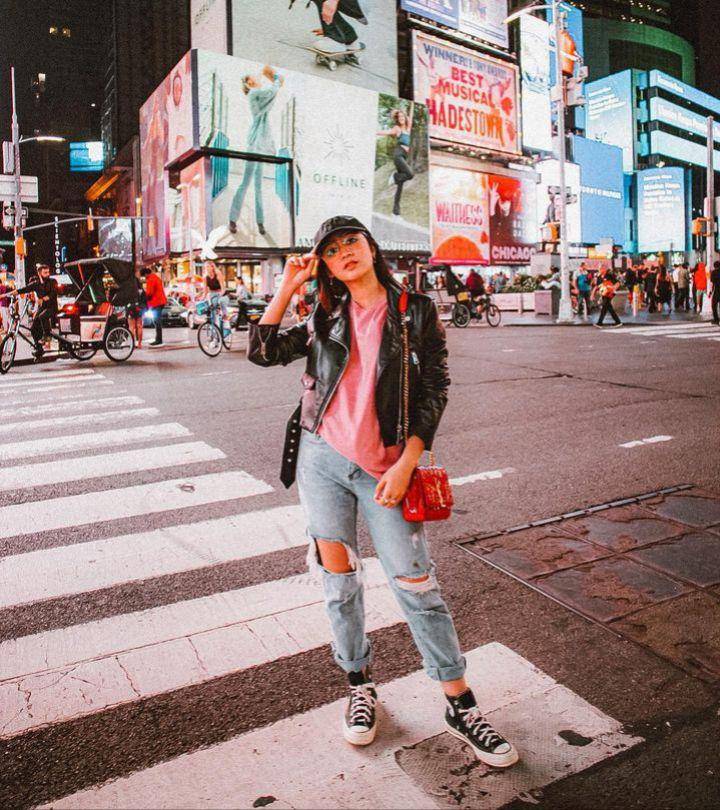 Outfit pink Febby Rastanty (Instagram.com/febbyrastanty)