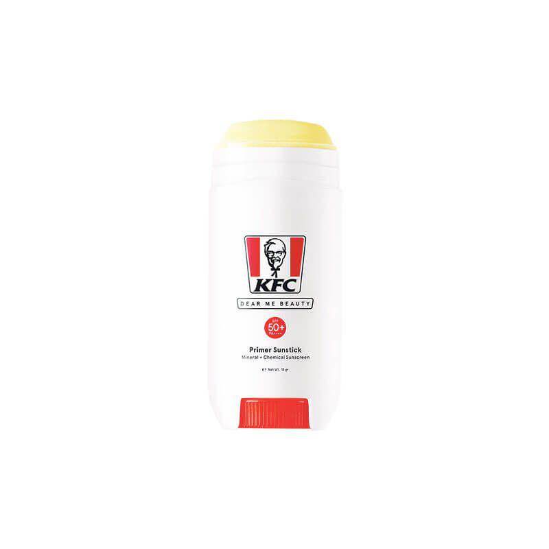 DEAR ME BEAUTY X KFC Primer Sunstick SPF 50+ PA++++ (dok. DEAR ME BEAUTY)