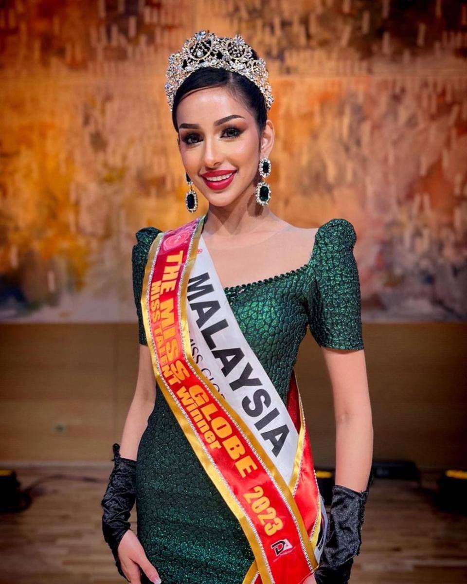 Potret Pemenang The Miss Globe 2023 Manvin Khera dari Malaysia (Instagram.com/aanvikher)