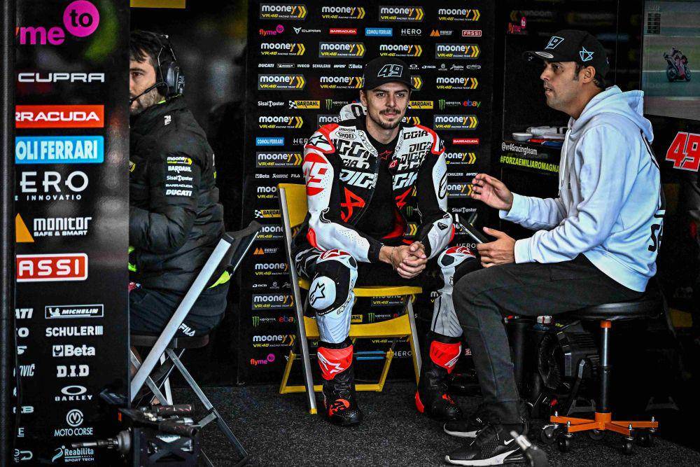 Tim VR46 saat melakoni tes pasca musim MotoGP 2023 (dok. VR46)