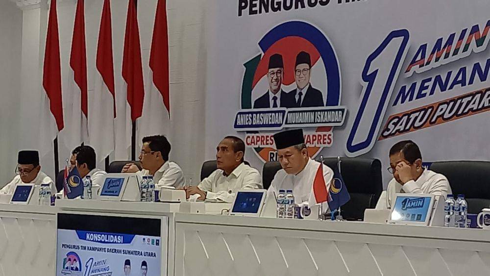 Edy Rahmayadi didapuk menjadi Timnas Kampanye Pasangan Capres Anies-Cak Imin. (Istimewa)