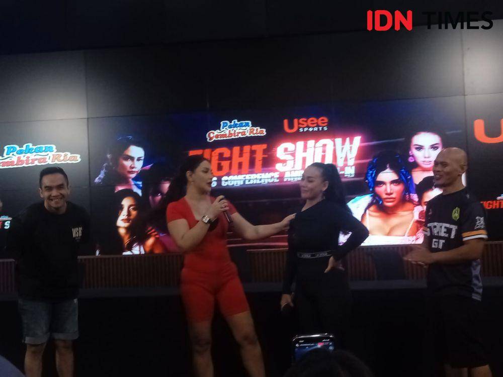 Sesi jumpa pers Fight Show PGR di Jakarta. (IDN Times/Sandy Firdaus)