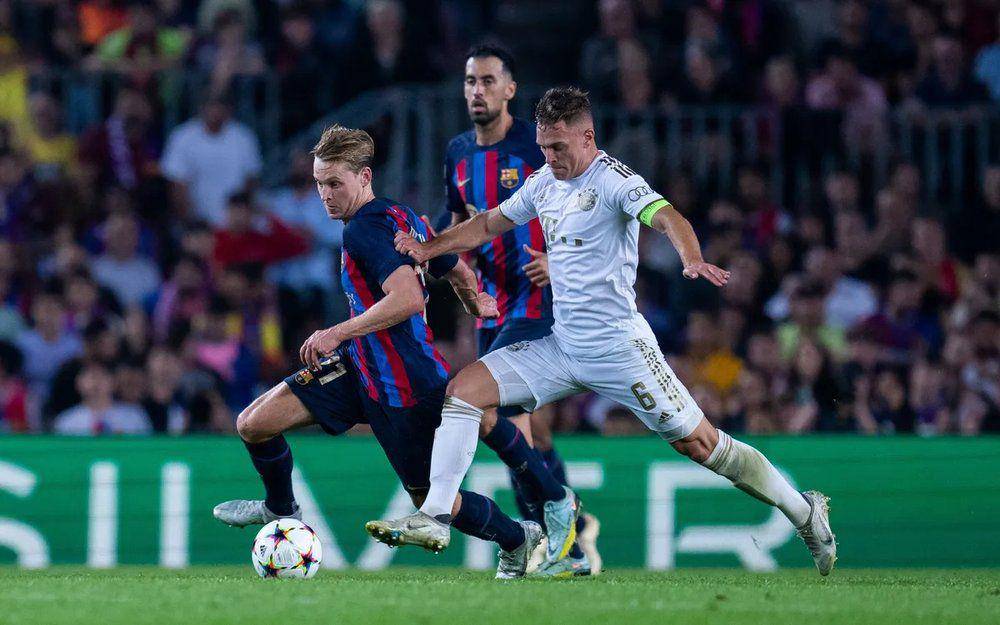 Barcelona melawan Bayern Munich di UCL 2022/2023. (fcbarcelona.com)