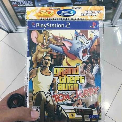 potret barang KW terinspirasi dari Tom and Jerry (reddit.com/r/crappyoffbrands)