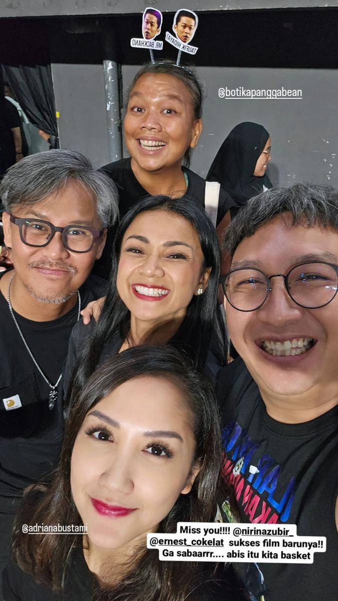artis di pertandingan The Juara (Instagram.com/botikapanggabean)