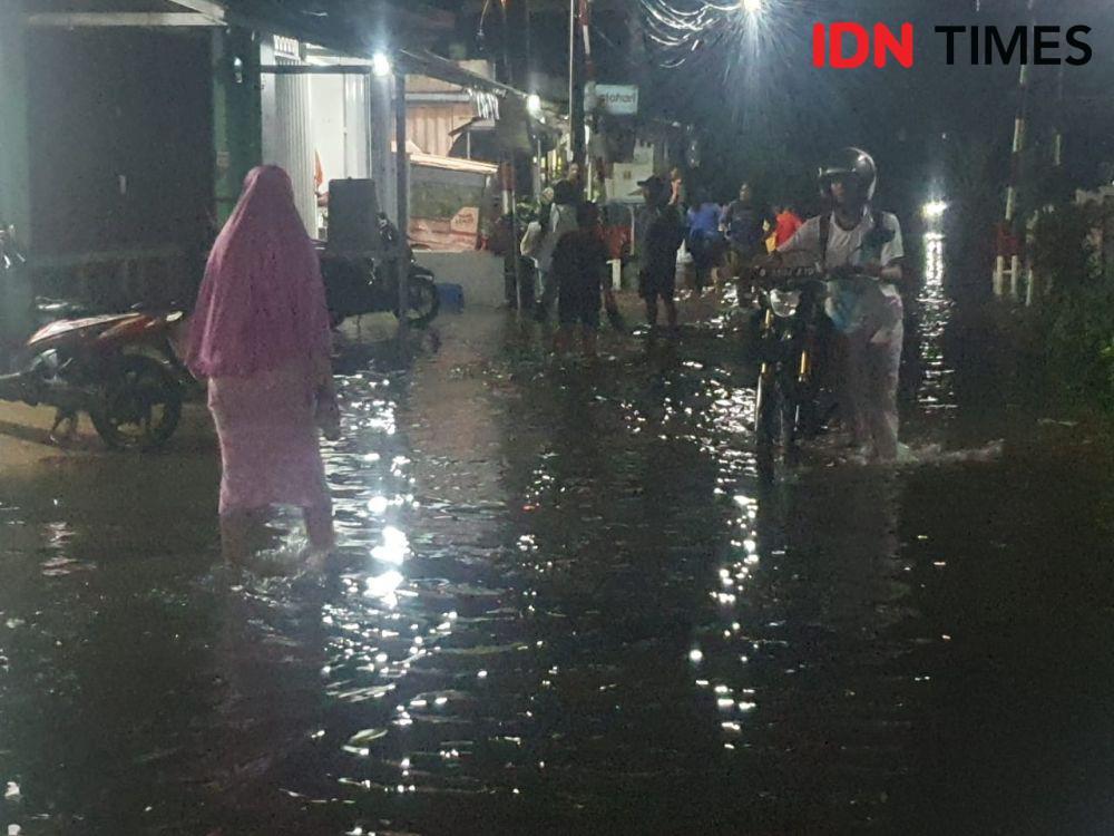 Ini Titik Genangan Usai Jakarta Diguyur Hujan di Malam Tahun Baru 2024