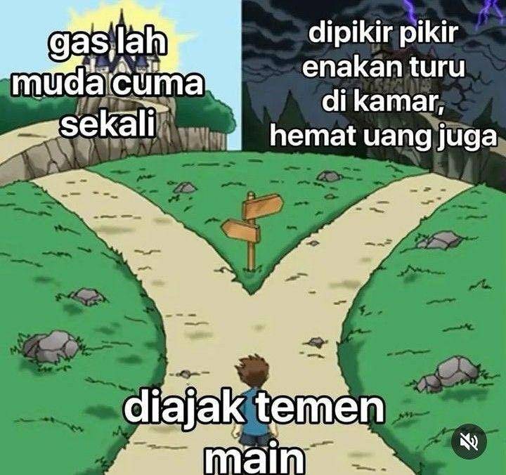Meme dua pilihan (instagram.com/valstyongf27)