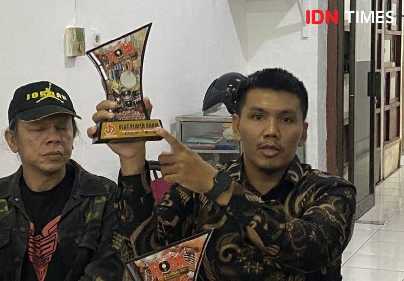 Konprensi pers Musisi Rock bersama LBH Medan (IDN Times/Indah Permata Sari)