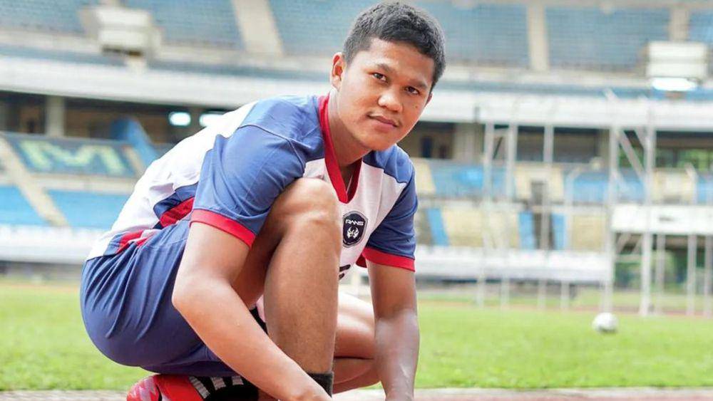 Muhammad Fadila Akbar saat berseragam RANS Nusantara FC (instagram.com/ legob061_sportmedia)