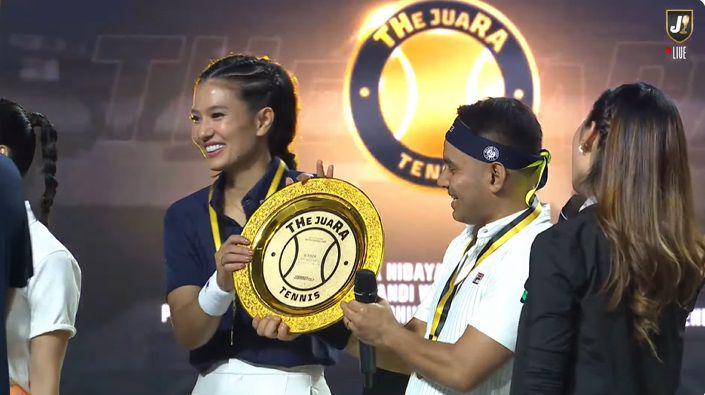 7 Potret Duma-Judika Juara Tenis Lawan Ririn-Ibnu, Menang Skor Telak!