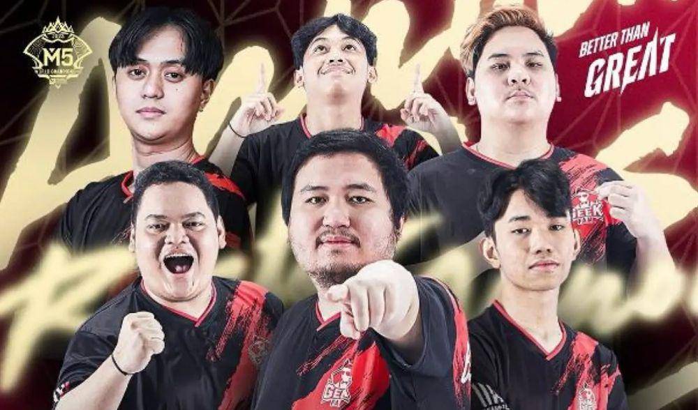 roster Geek Fam ID yang akan berjuang di M5 (instagram.com/ mlbbesports_official)
