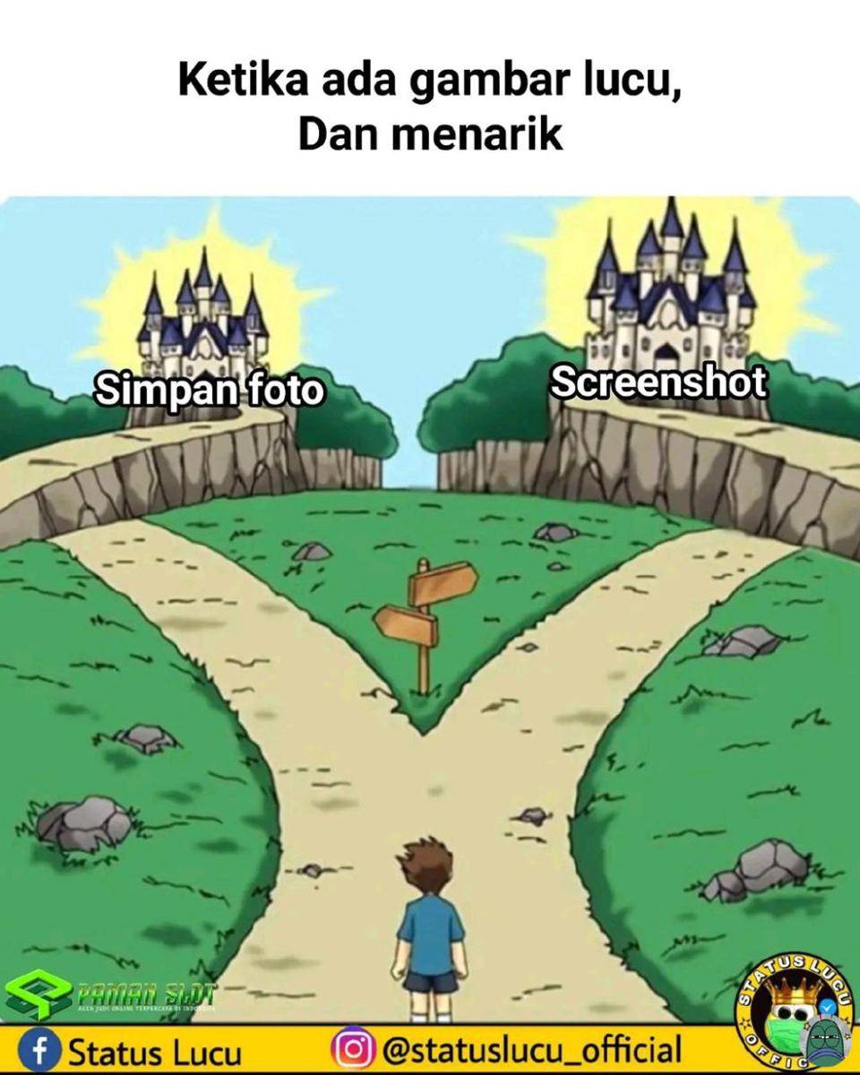 Meme dua pilihan (x.com/tanyarlfes)