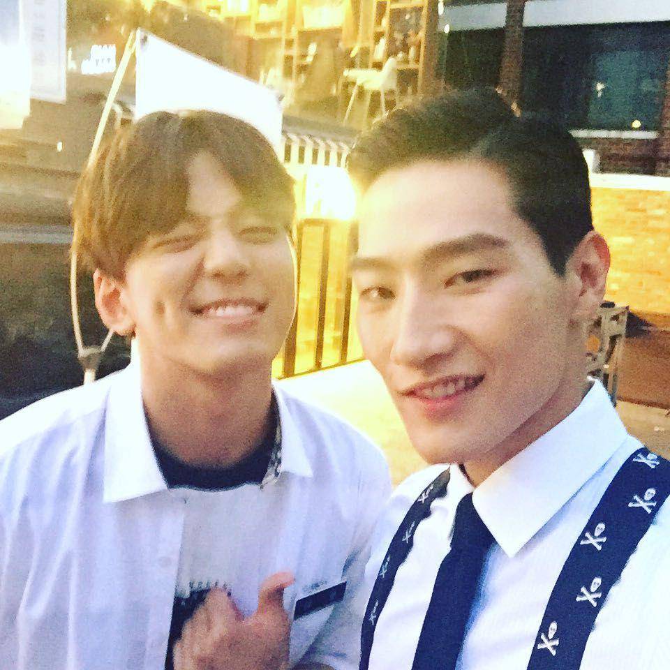 Kim Min Kyu dan Noh Sang Hyun (instagram.com/steveshnoh)